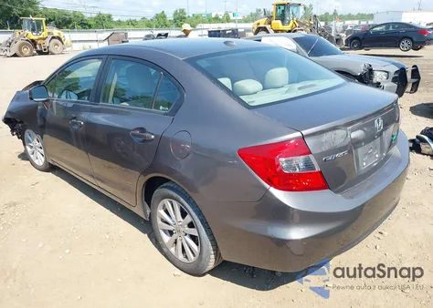 2012 Honda Civic Ex из США, поврежденный, VIN 19XFB2F86CE066979